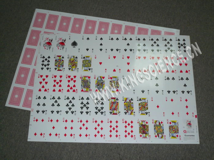 遊戲卡(6): 5 ups x 11(55 cards)